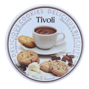 Duńskie ciastka z czekoladą Tivoli 150g