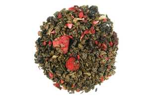Herbata zielona Gunpowder Malina-Porzeczka