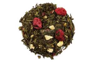 Herbata zielona Imbir-Malina
