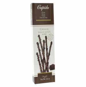 Cupido Choco Delicata\'s Dark - paluszki z ciemnej czekolady 75g