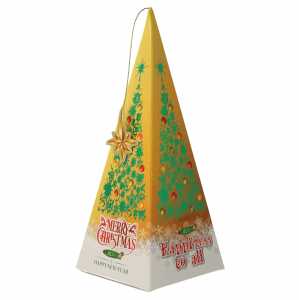 Herbata zielona świąteczna Happiness To All Piramida 20 x 2 g
