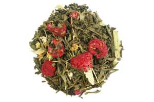 Herbata zielona Malina z Lipą