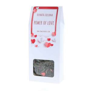 Walentynki - Herbata zielona Power of Love w kartoniku 70g