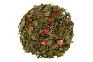 Herbata zielona Dotyk Anioła (Poziomkowa)
