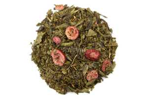 Herbata zielona Truskawka - Żurawina