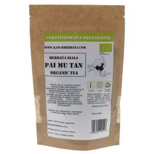 Herbata biała Pai Mu Tan - cięta - 50 g  Organic