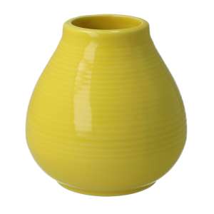 Tykwa ceramiczna - Pera - żółta 300ml