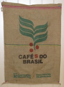 Worek jutowy po kawie - BRAZYLIA
